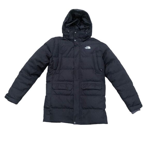 RARE 2012 The North Face Parka Jacket 800 Black Medium - Picture 15 of 16